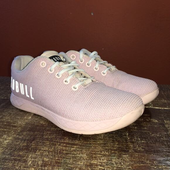 NOBULL Outwork Trainer Shoe Sneaker Pink Womens 7 Mens 5.5 Crossfit Fitness - Picture 4 of 10